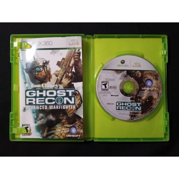 Tom Clancy's Ghost Recon: Advanced Warfighter (Microsoft Xbox 360, 2006) - Picture 3 of 4